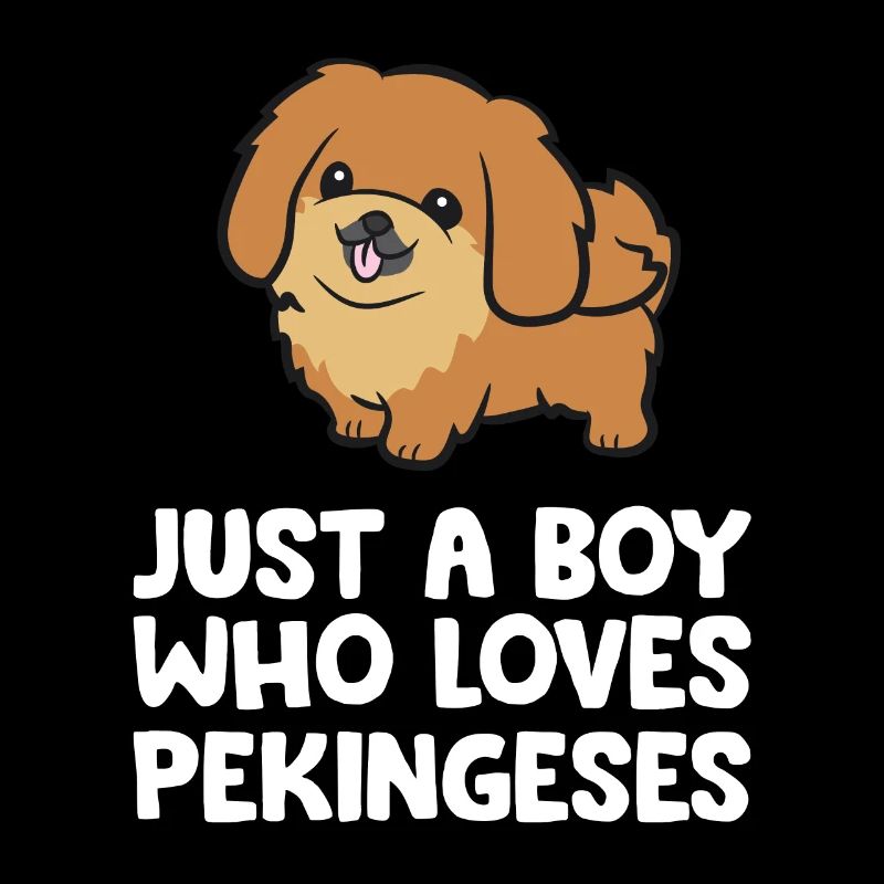 Juste un garçon qui aime pékinois