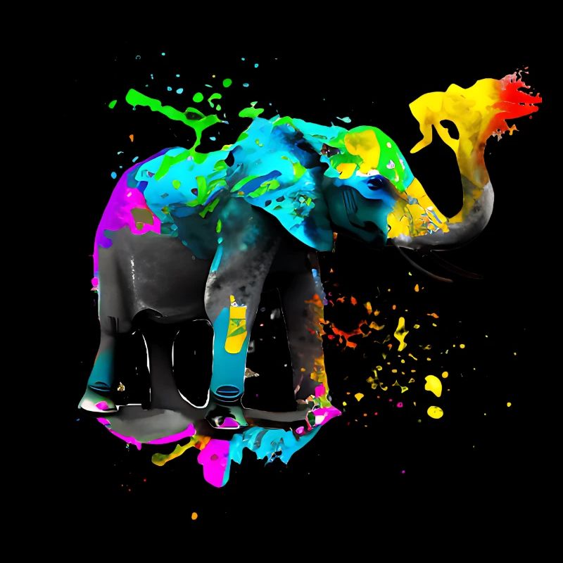 Safari Art Elephant