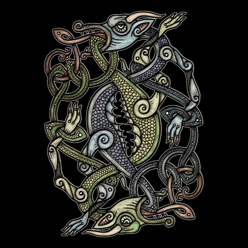 Wikinger Drachen