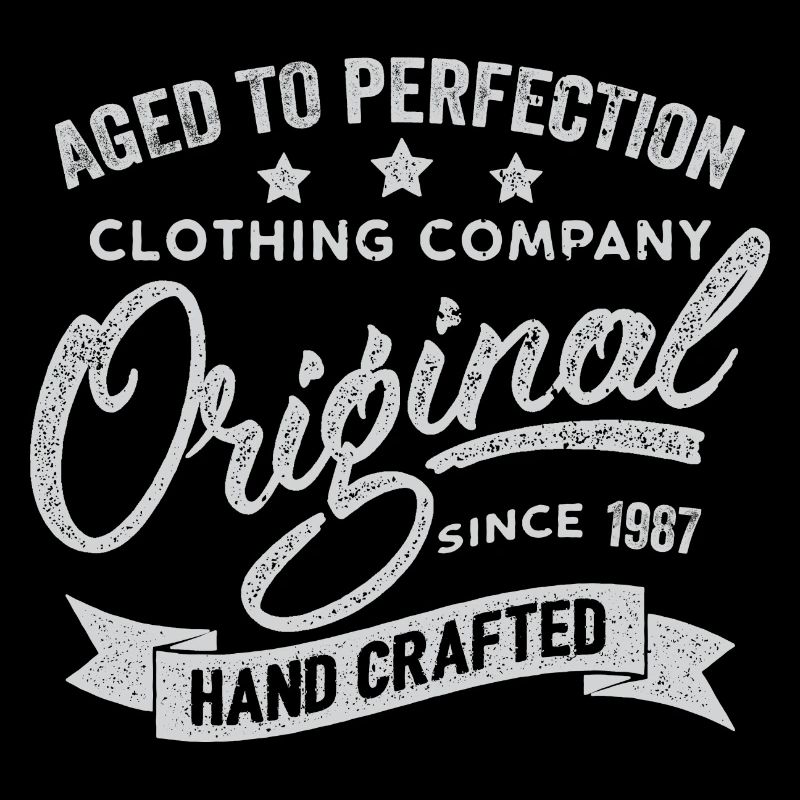 Original 1987 Vintage Retro 1987 Birthday 1987