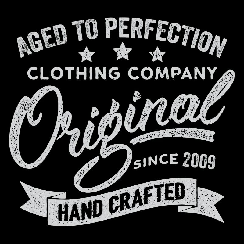Original 2009 Vintage Rétro 2009 Anniversaire 2009