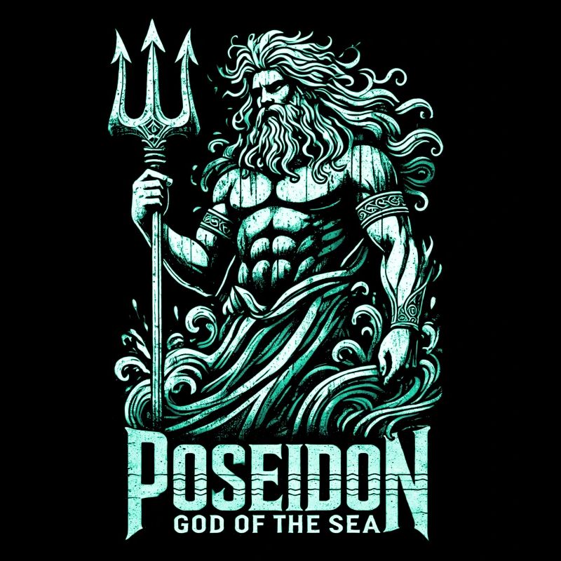 Poséidon - Dieu des mers