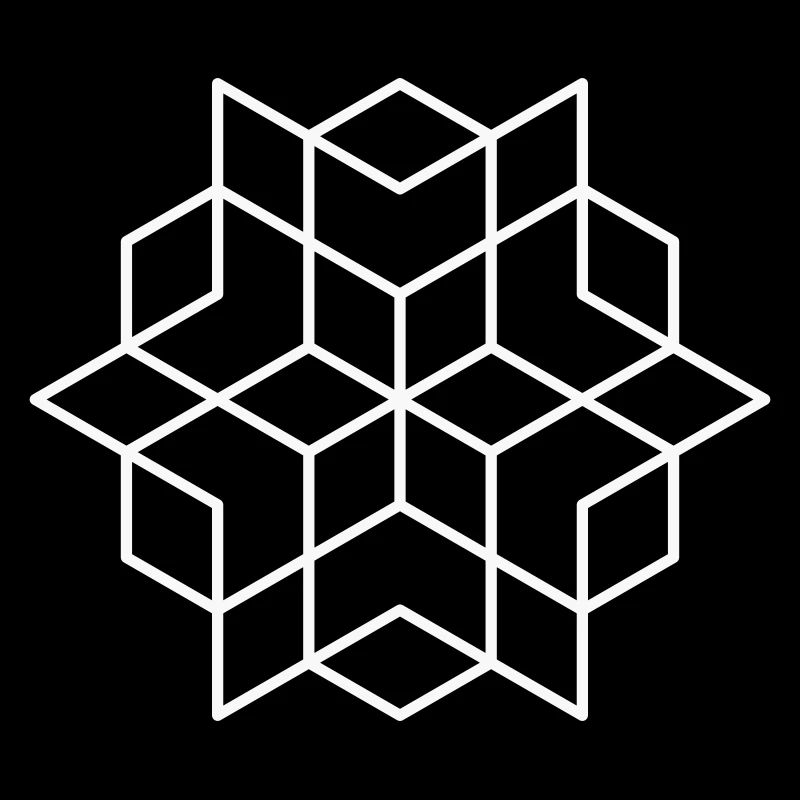 étoile géométrique complexe