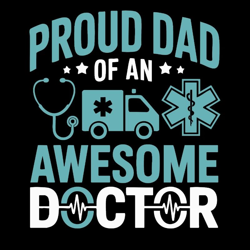 Fier papa d’un médecin génial