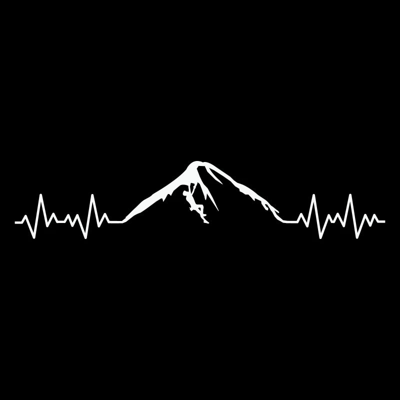 klettern berge EKG