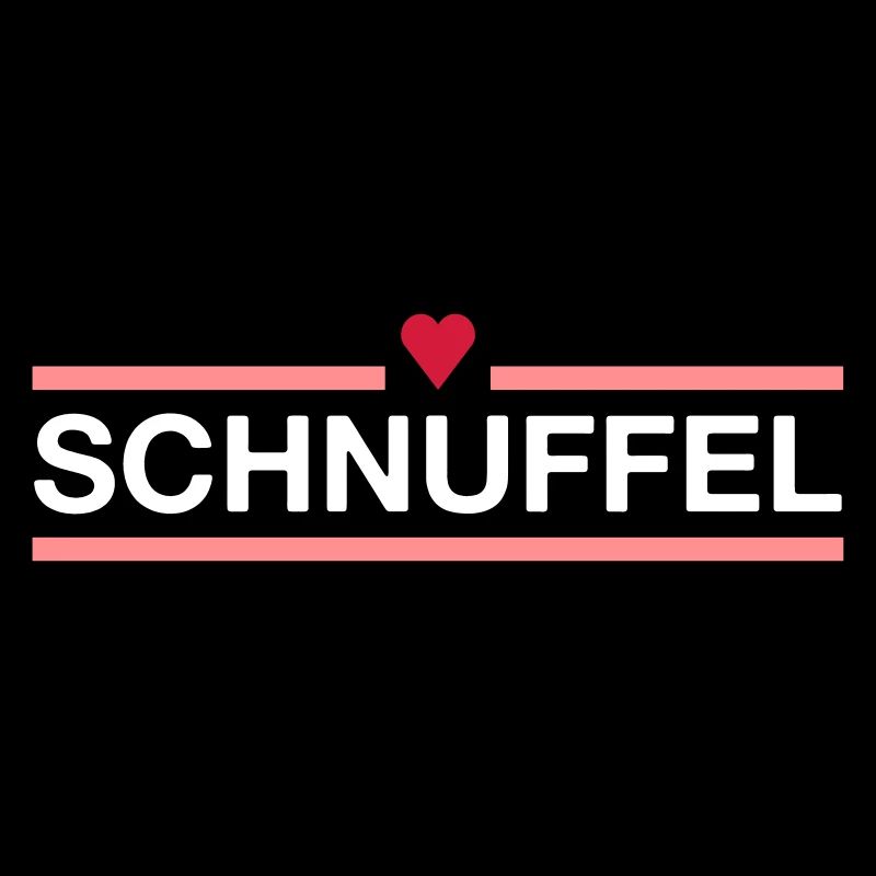 ★ Designfarben änderbar ★ Schnuffel (Herz, Linien)