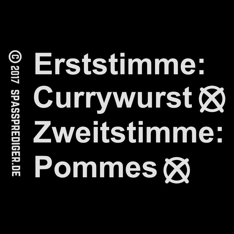 Erststimme Currywurst