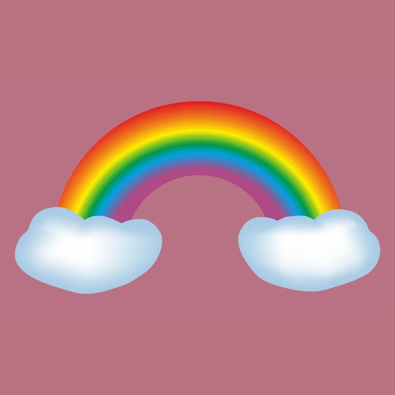 Rainbow & clouds