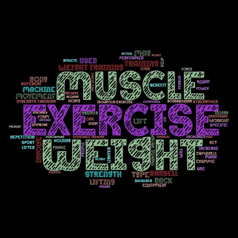 poids d’exercice musculaire