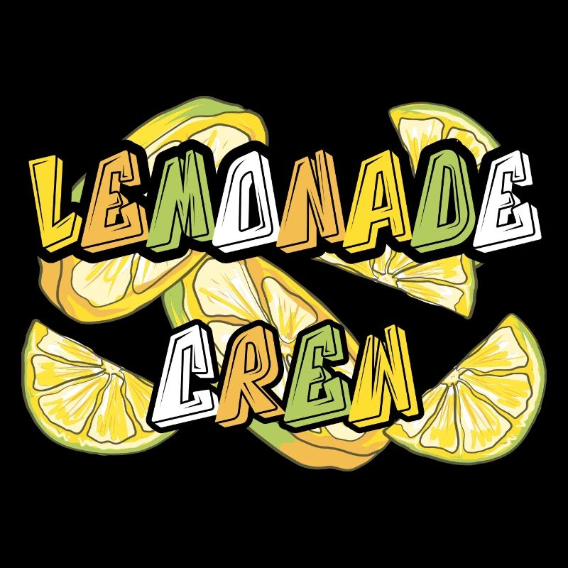 Zitronenlimonade Zitronen Limonade Lemonade Crew