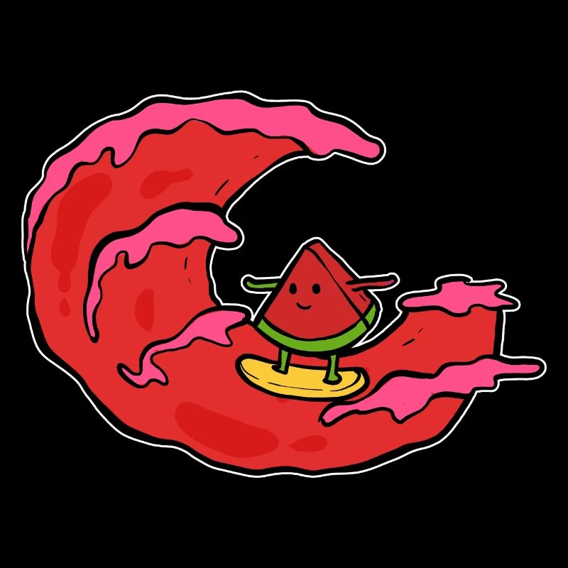 Watermelon Waves Surfer Poison