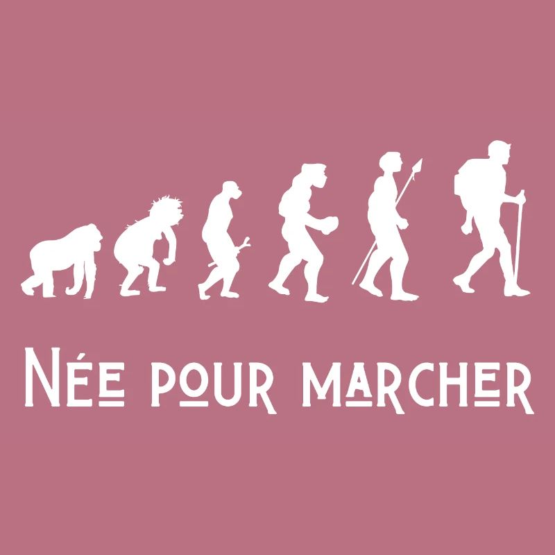 née pour marcher évolution