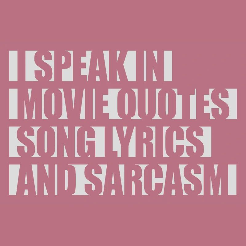 speak lyrics and sarcasm