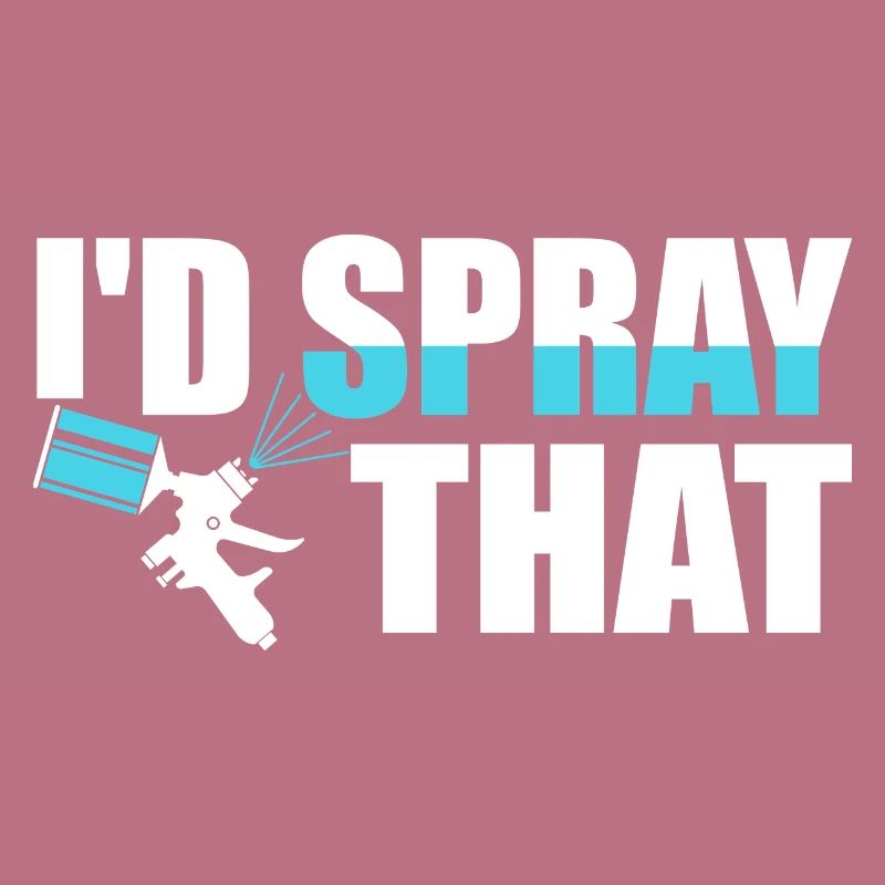 I'd Spray That Auto Body Painter Technician