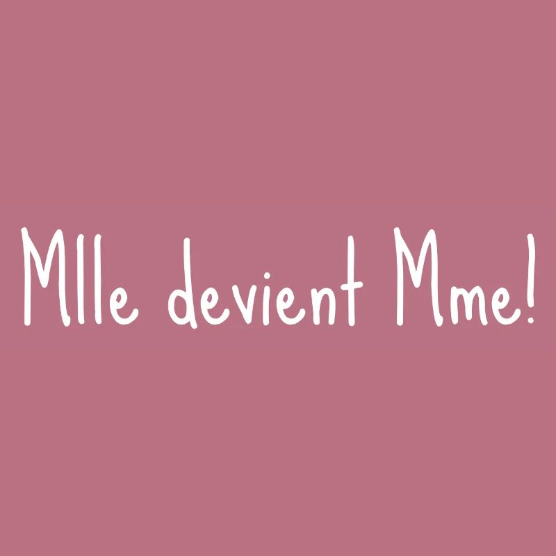 Mlle devient mme