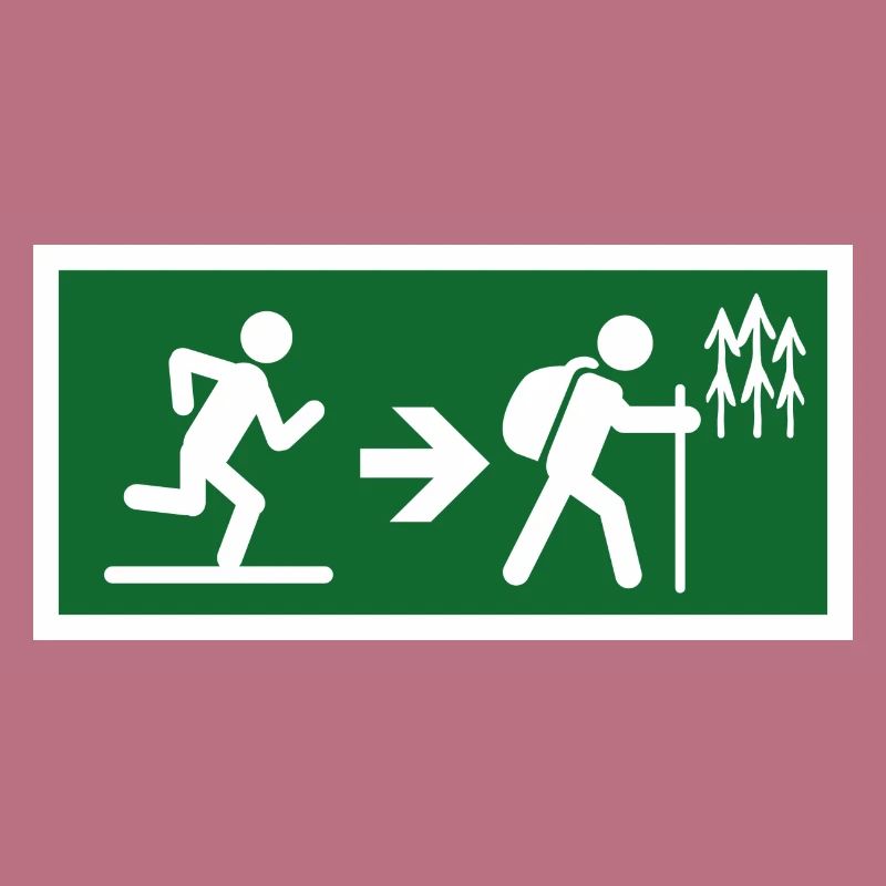 exit to hike