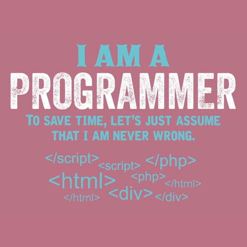 I Am A Programmer...