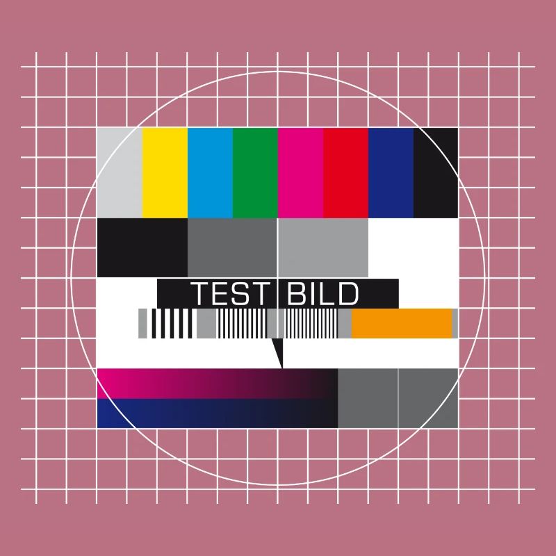 Image de test Télévision Écran Fermoir d’émission