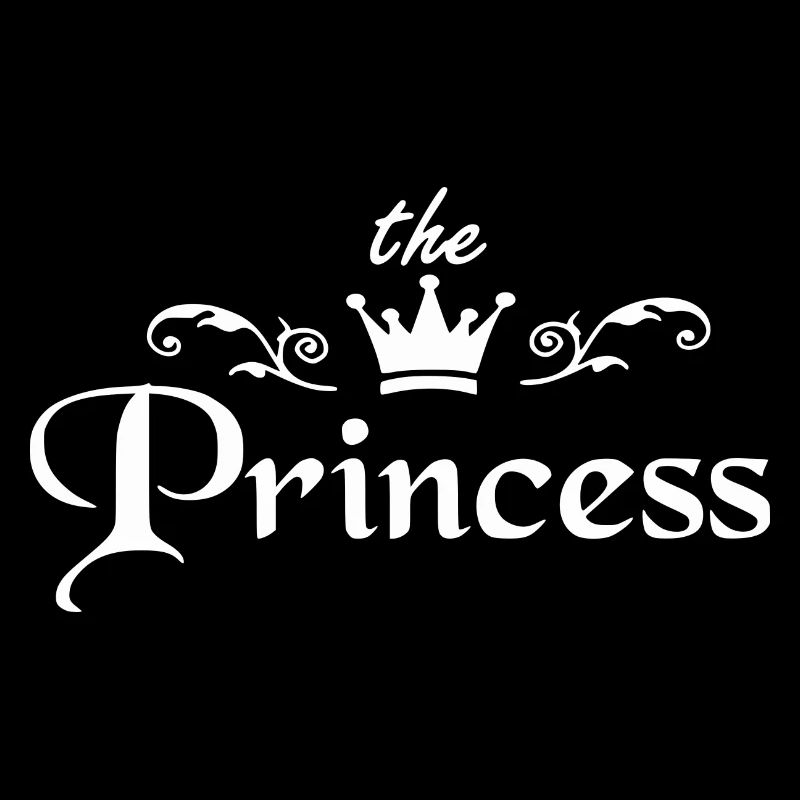 La princesse avec une couronne
