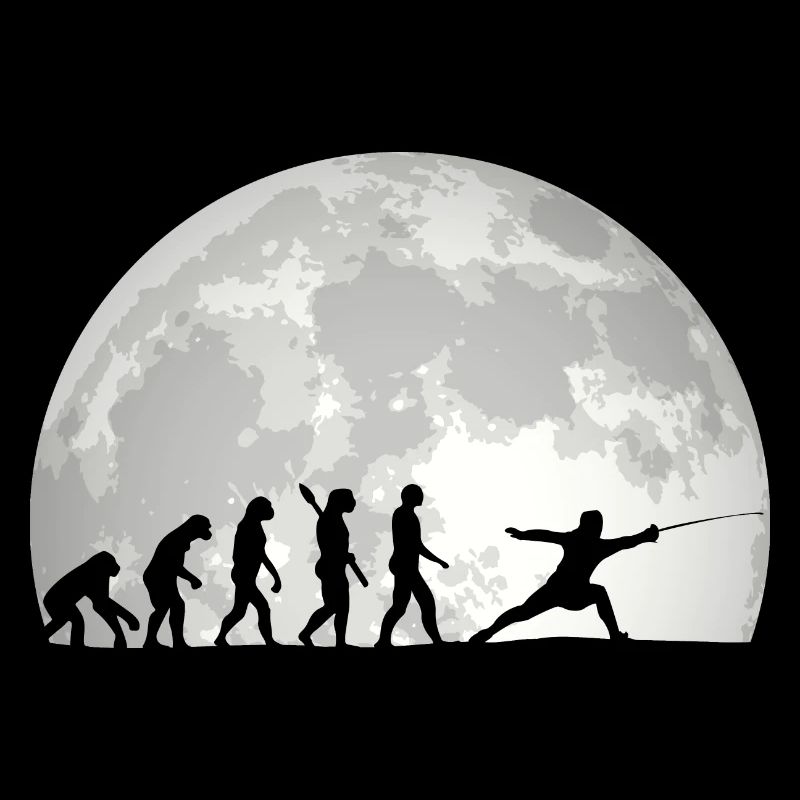 Fencing Evolution Vintage Fencer