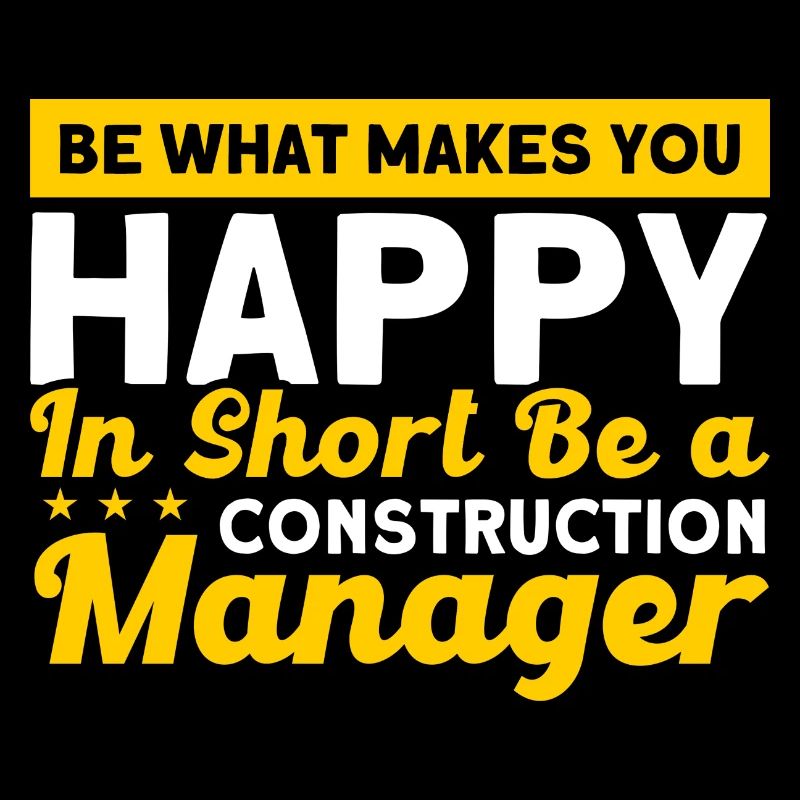 Happy Foreman Construction Manager Construction Project
