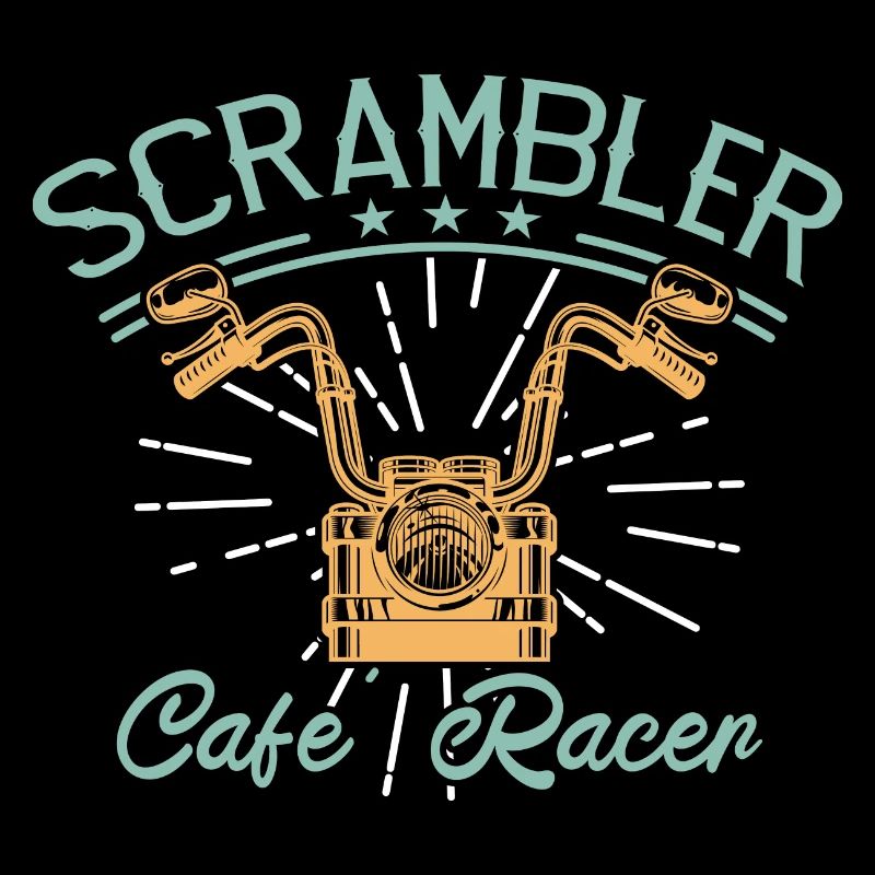 Chopper, Scrambler, T-Shirt de singe