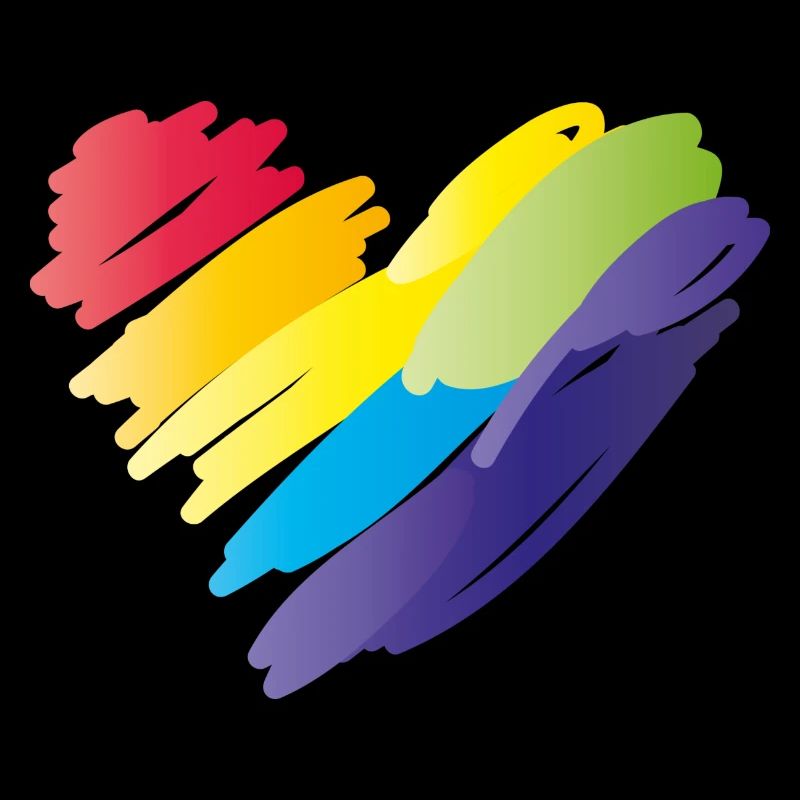 herz rainbow