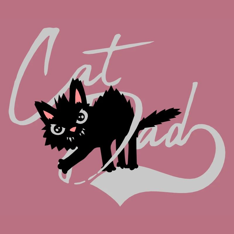 Cat Dad cool Design