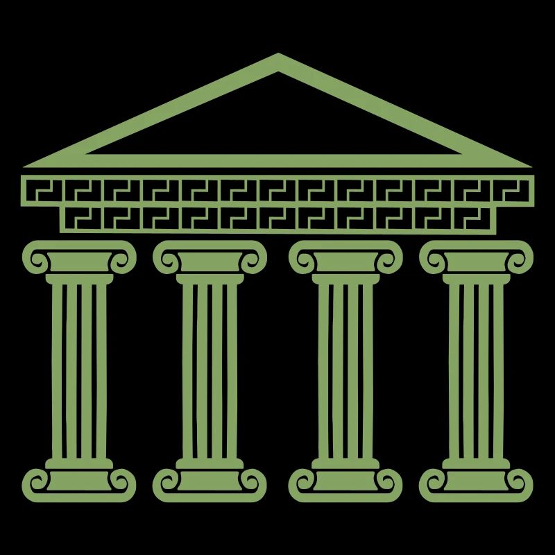 Antico edificio greco