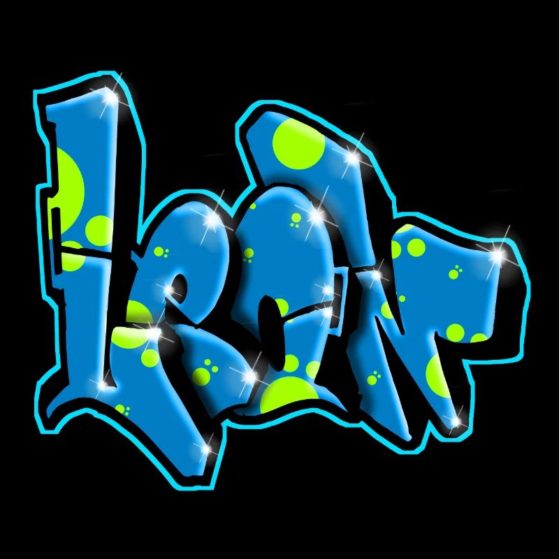 Léon graffiti prénom imprimable sur tout