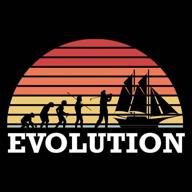 Segeln Evolution Segler Vintage Segelschiff
