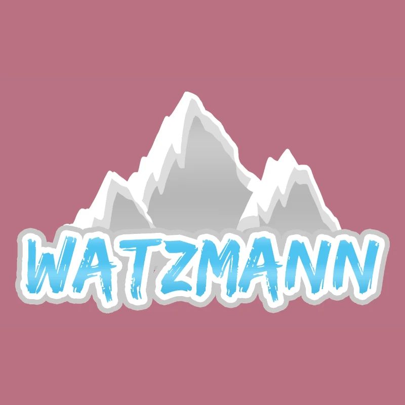 Watzmann as a mountain