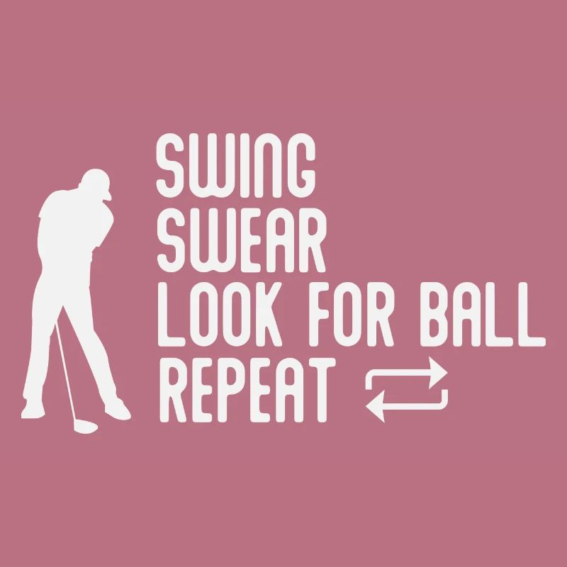 Golf sarcastique blague golf golf golf