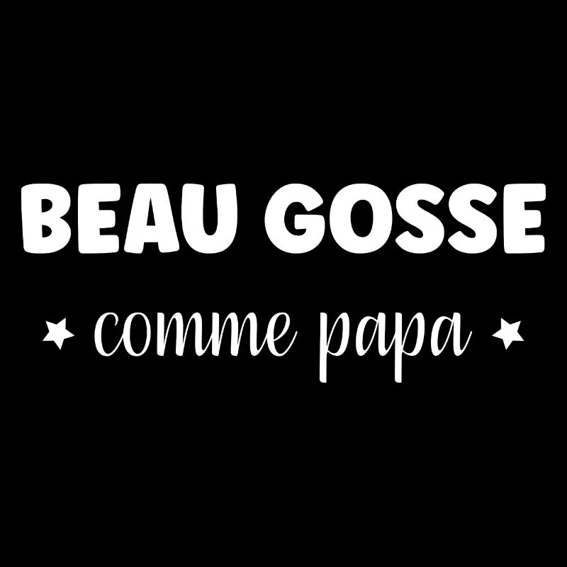 Beau gosse comme papa
