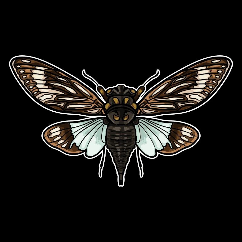 Cicada Colorful