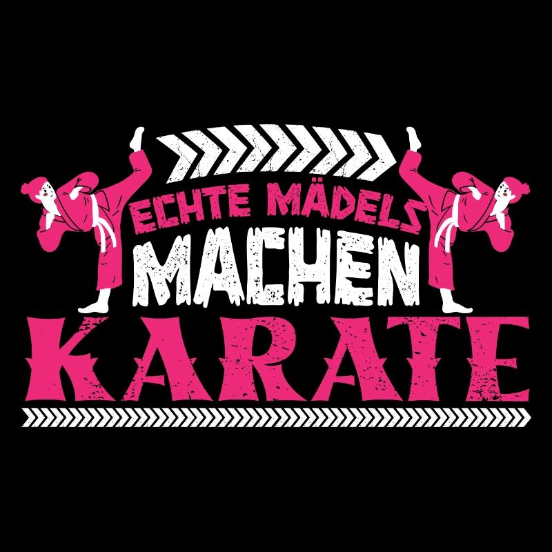 Karate Mädchen Kampfsport