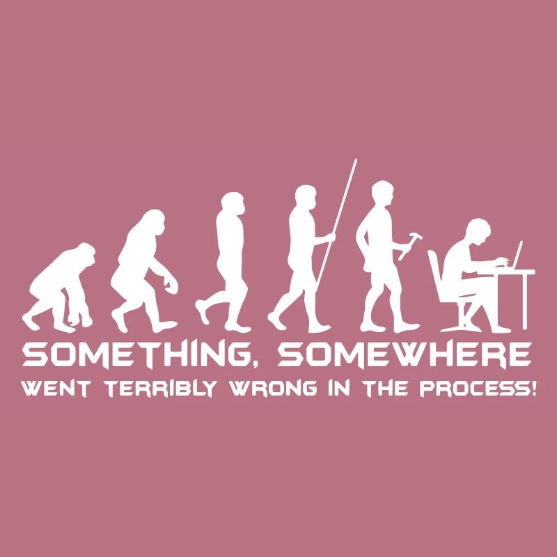 Evolution des Menschen Nerd Geek Computer Geschenk