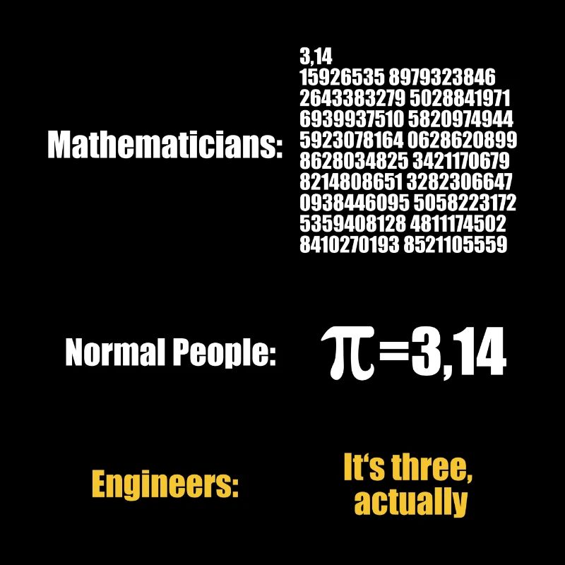 Physics Math Engineer Mathematician Physicist