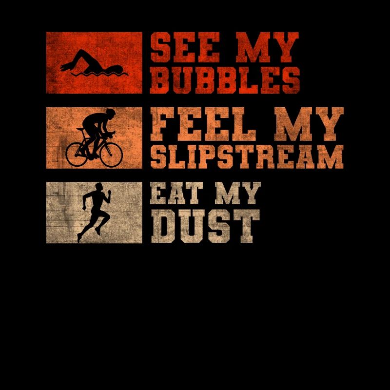 Drôle de dicton de triathlon