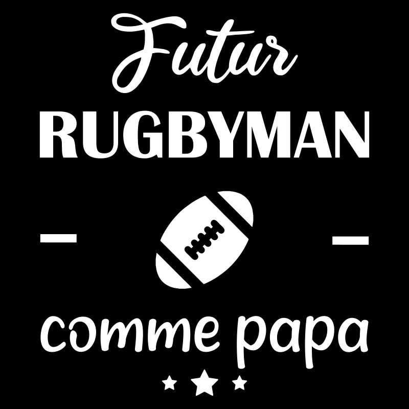 Futur rugbyman comme papa, rugby