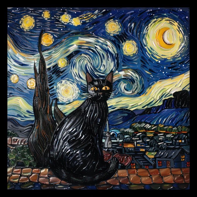 Chat, Motif De Chat