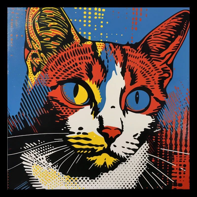 Chat, Motif De Chat