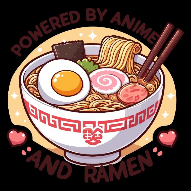 Powered By Anime And Ramen