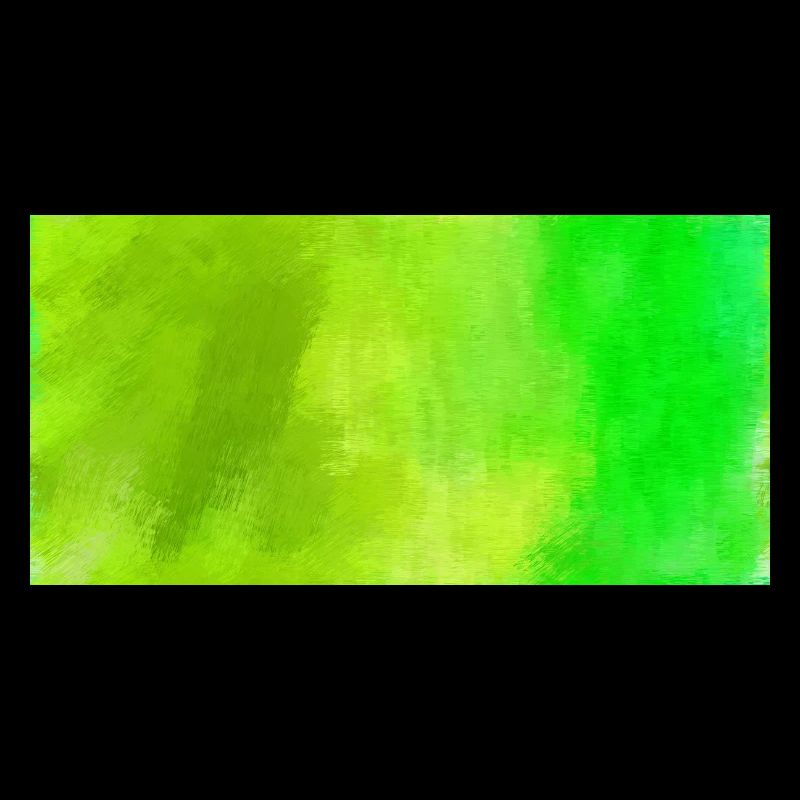 oeuvre abstraite peint en vert en vert