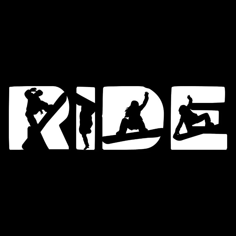 RIDE Snowboard Snowboarding Gift Birthday