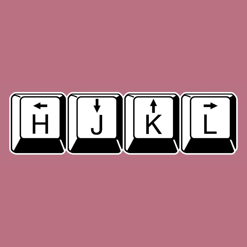 vi/Vim HJKL - Computer Geeks Nerds Code Keyboard