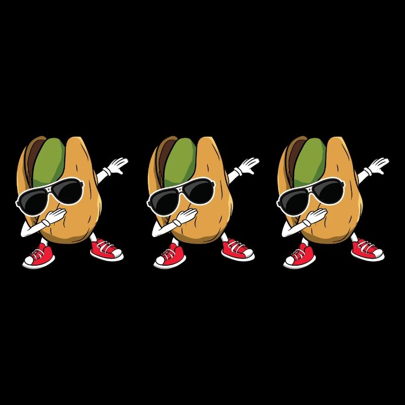 Dabbing Pistachio Day Funny Pistachios Nuts Nut Pi