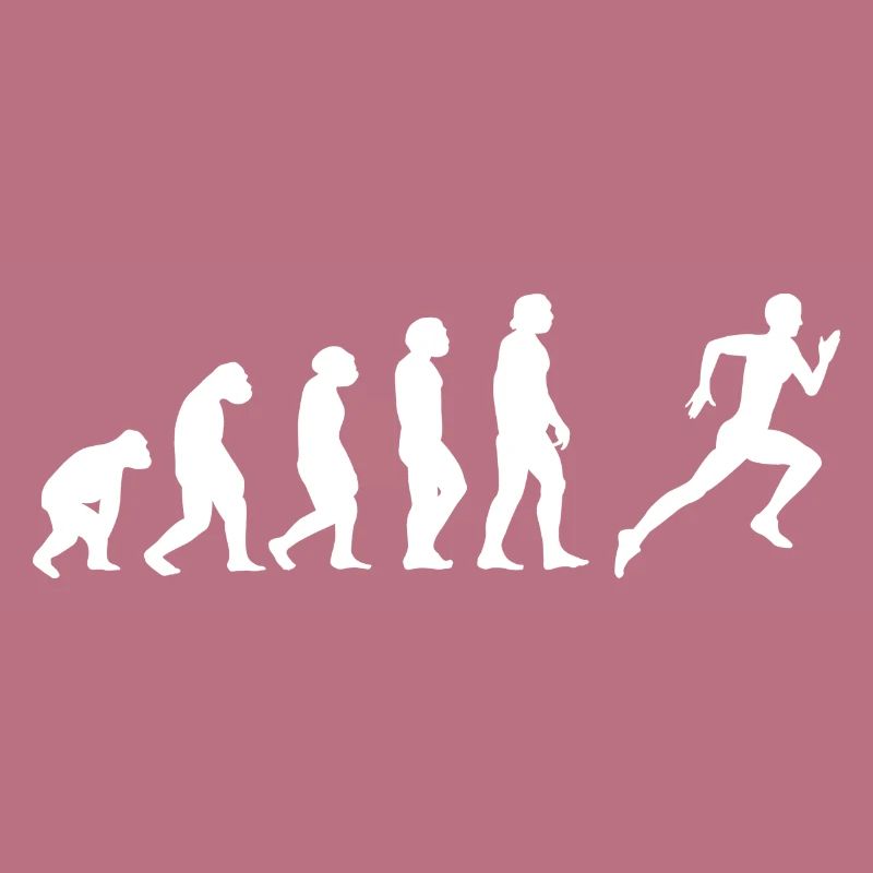 Evolution Marathonläufer