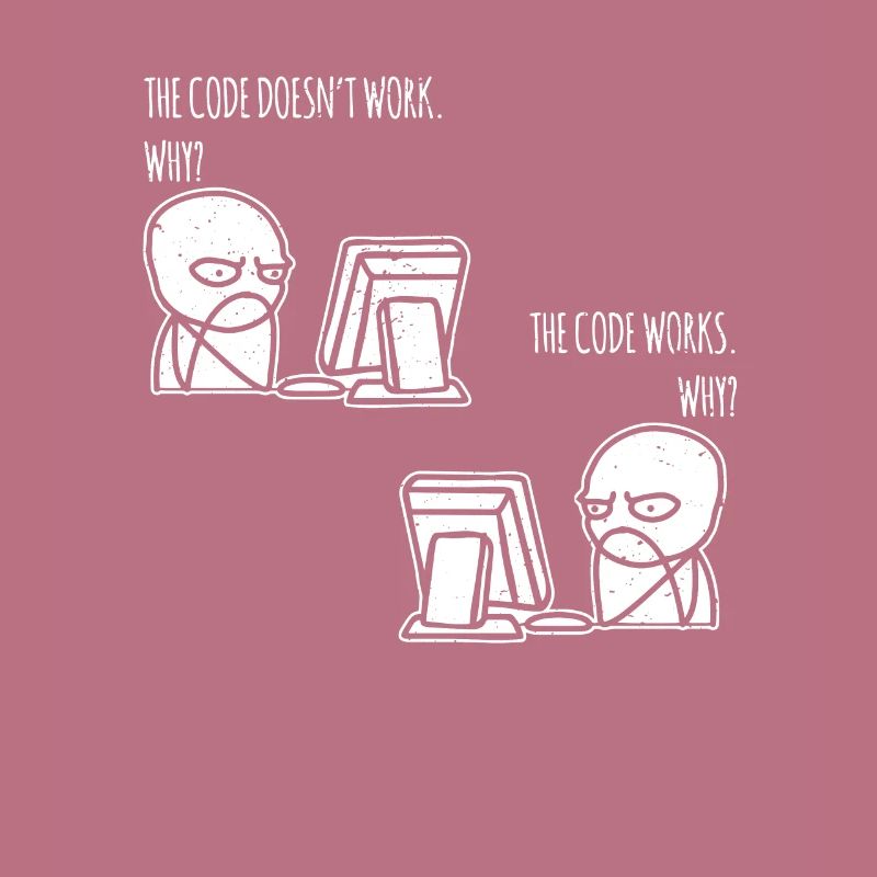 the code works why Programmer Computer Nerd