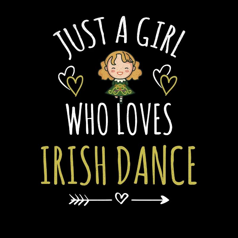 Irisches Tanzmädchen | Irish Dancing St. Patricks